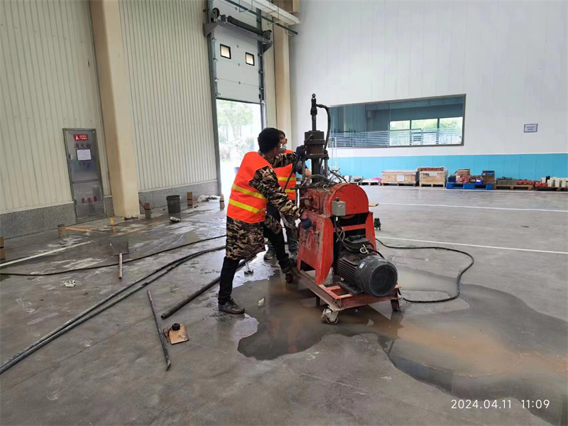 浙江厂房地面下沉塌陷注浆加固施工